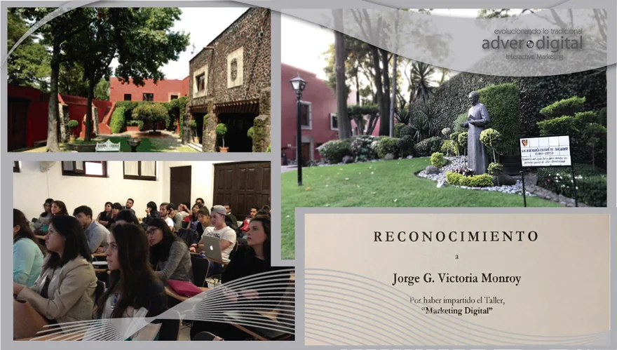 Recuerdos y reconocimiento por un taller de marketing digital