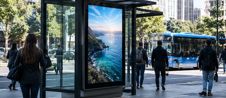 Publicidad digital exterior