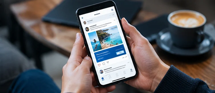 Escena ilustrativa de uso de Mobile / In-App